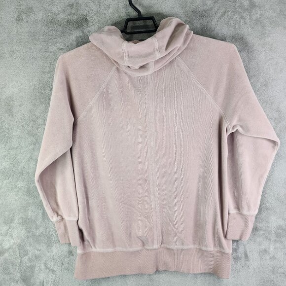 Womens Pink Calvin Klein Performance Hoodie Sweatshirt Long Sleeve Size L - Picture 9 of 12